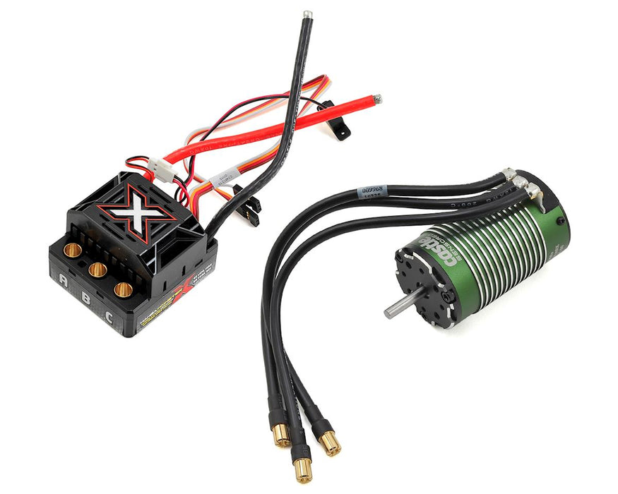 Castle Creations Monster X 1/8 Brushless ESC Combo w/1512 4-Pole Motor (1800Kv)
