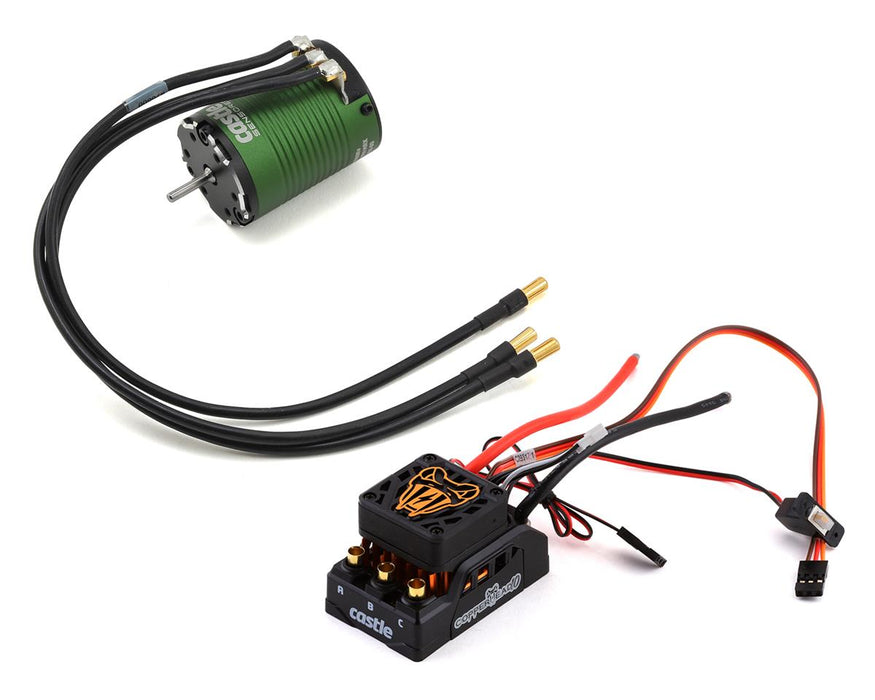 Castle Creations Copperhead 10 Waterproof 1/10 Sensored Combo w/1406 (7700Kv)
