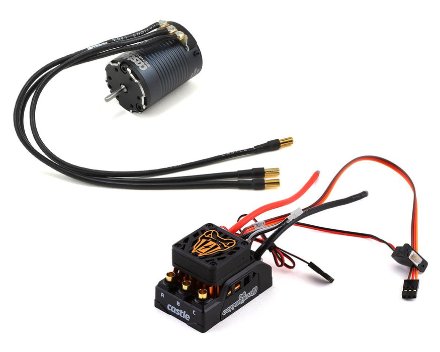 Castle Creations Copperhead 10 Waterproof 1/10 Sensored Combo w/Slate (1900Kv)