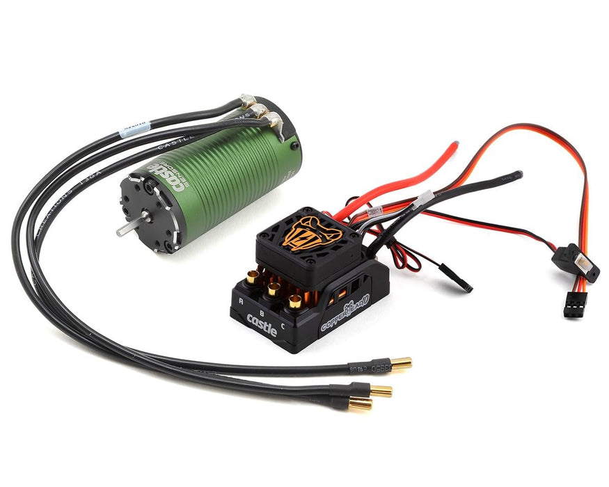 Castle Creations Copperhead 10 Waterproof 1/10 Sensored Combo w/1415 (2400Kv)