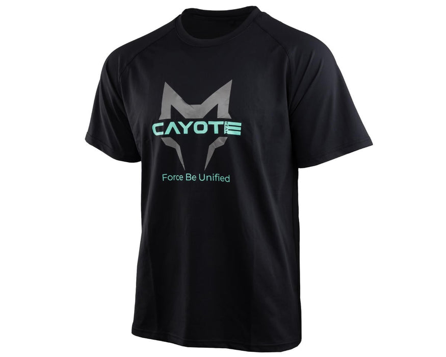 Cayote Team Short Sleeve T-Shirt (Black) (XL)