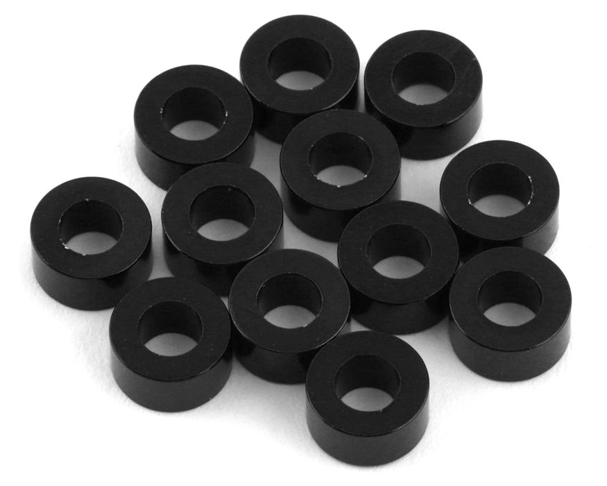 DragRace Concepts 3x6x3.0mm Ball Stud Shims (Black) (12)