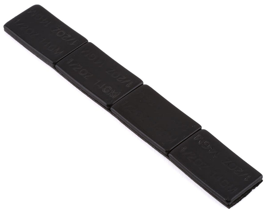 DragRace Concepts Self Stick Chassis Weights (Black) (4) (1/2oz)