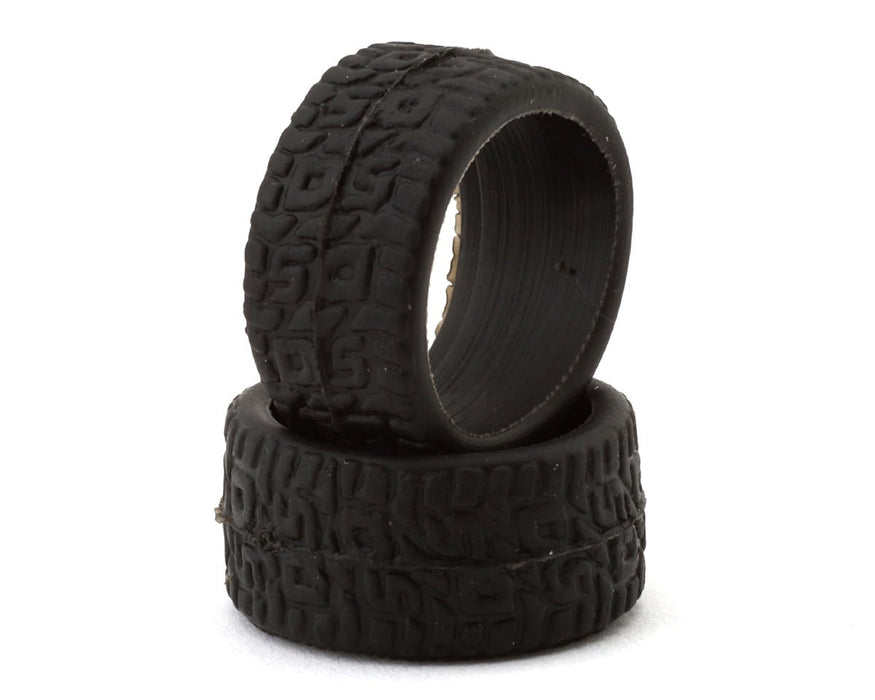 DS Racing 1/28 Rear Treaded Rubber Touring Tires (2) (Soft)