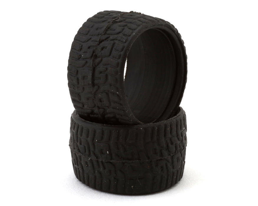 DS Racing 1/28 Rear Treaded Rubber Touring Tires (2) (Super Soft)