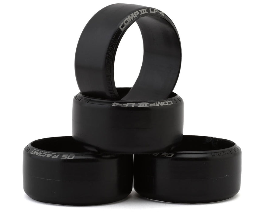 DS Racing Competition III 29mm Wide Slick Drift Tires (4) (LF-4)
