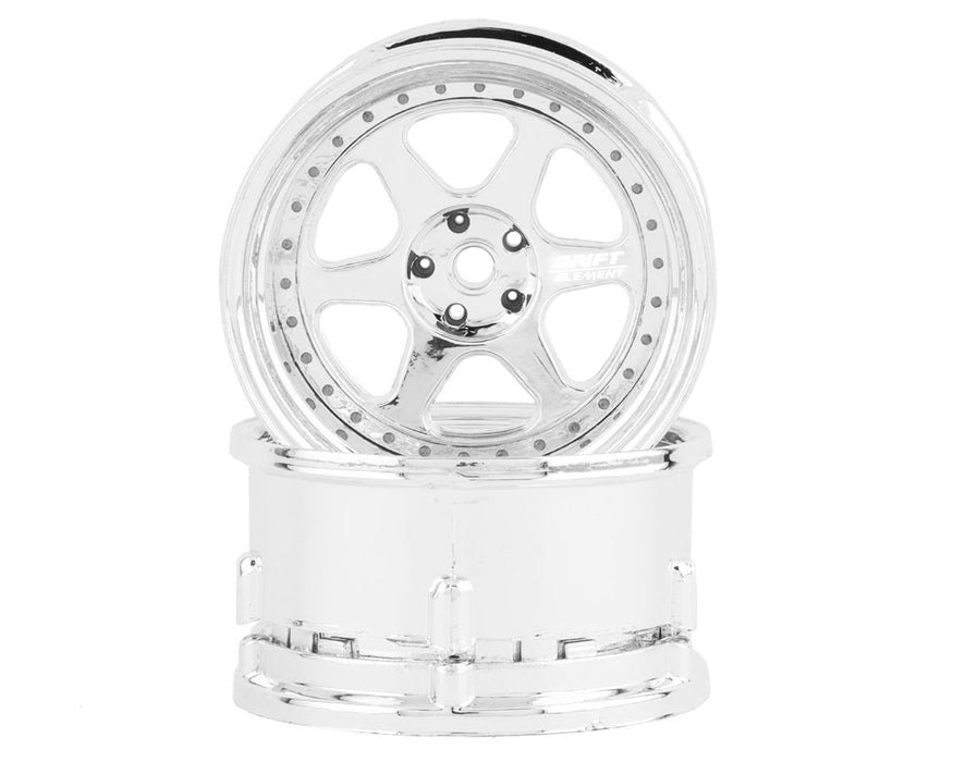 DS Racing Drift Element 6 Spoke Drift Wheels (Triple Chrome) (2)