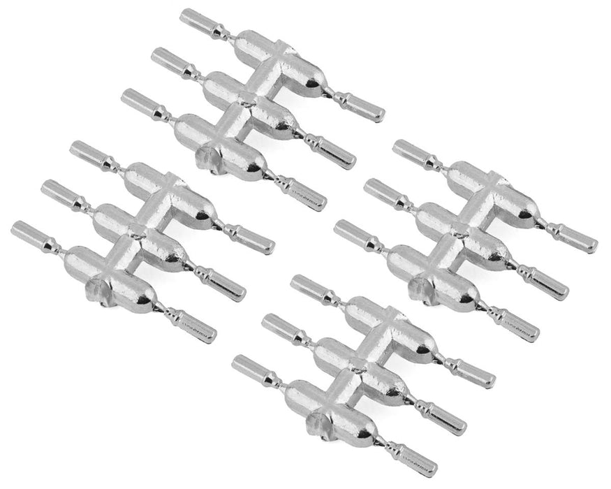 DS Racing Drift Element Scale Lug Nuts (Chrome) (24) (Long)