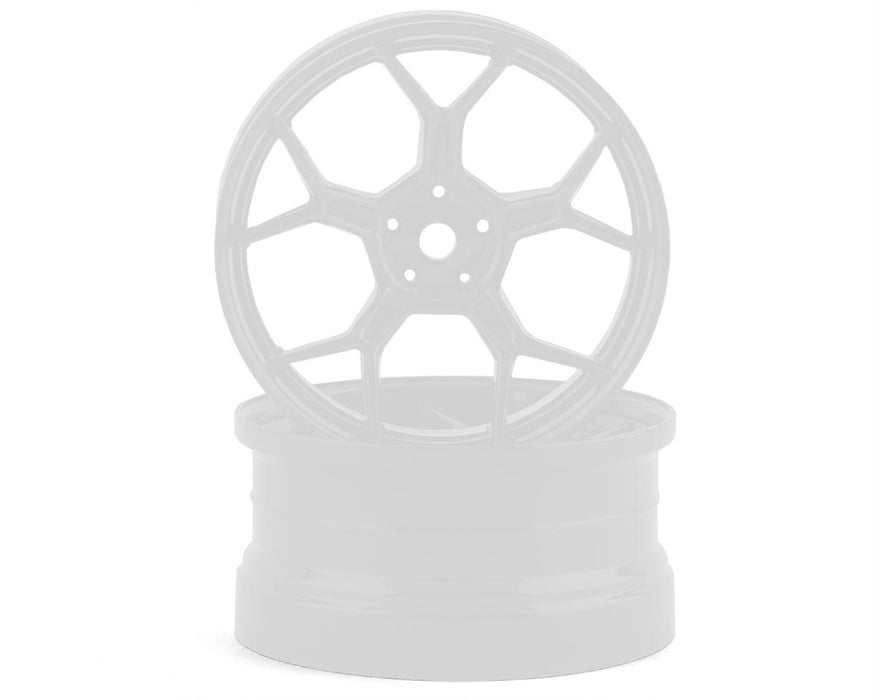 DS Racing DSC-DF-5Y2-8W-WM (White Hi Gloss) (2) (6mm Offset)