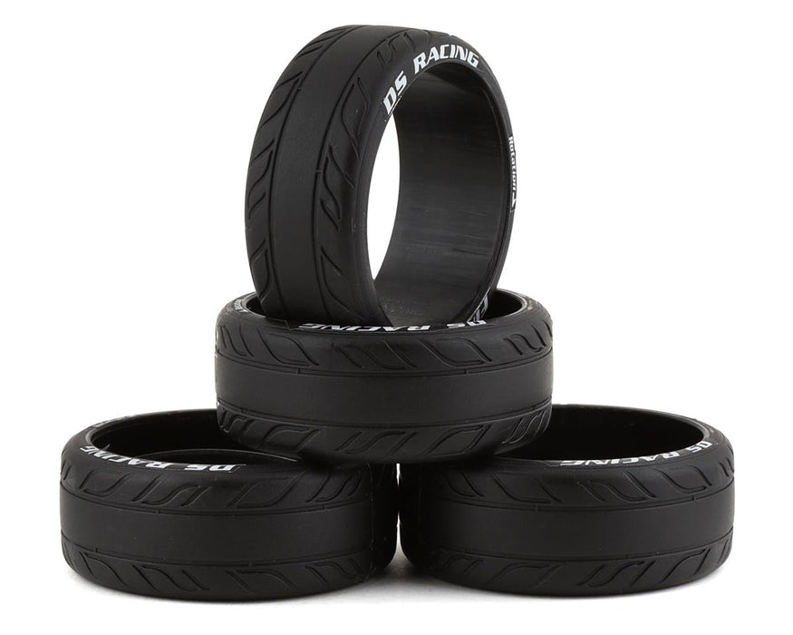 DS Racing Finix Friction HF Treaded Drift Tires (4) (HF-3)