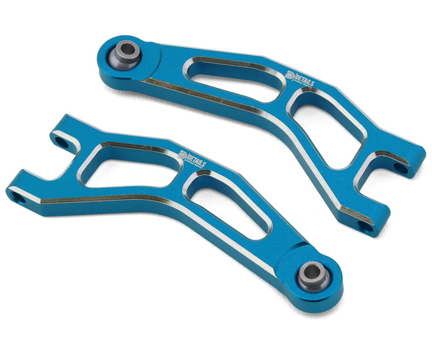 Hobby Details Arrma® Granite™ Grom Machined Aluminum Front Upper Arms (Blue)