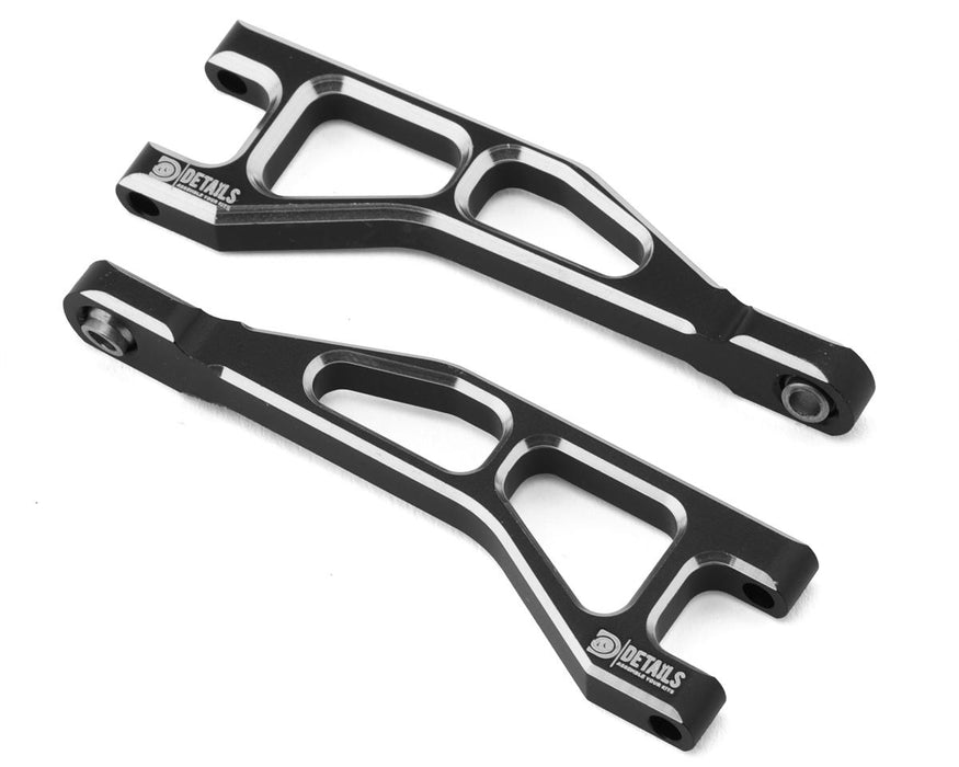 Hobby Details Arrma® Granite™ Grom Machined Aluminum Rear Upper Arms (Black) (2)