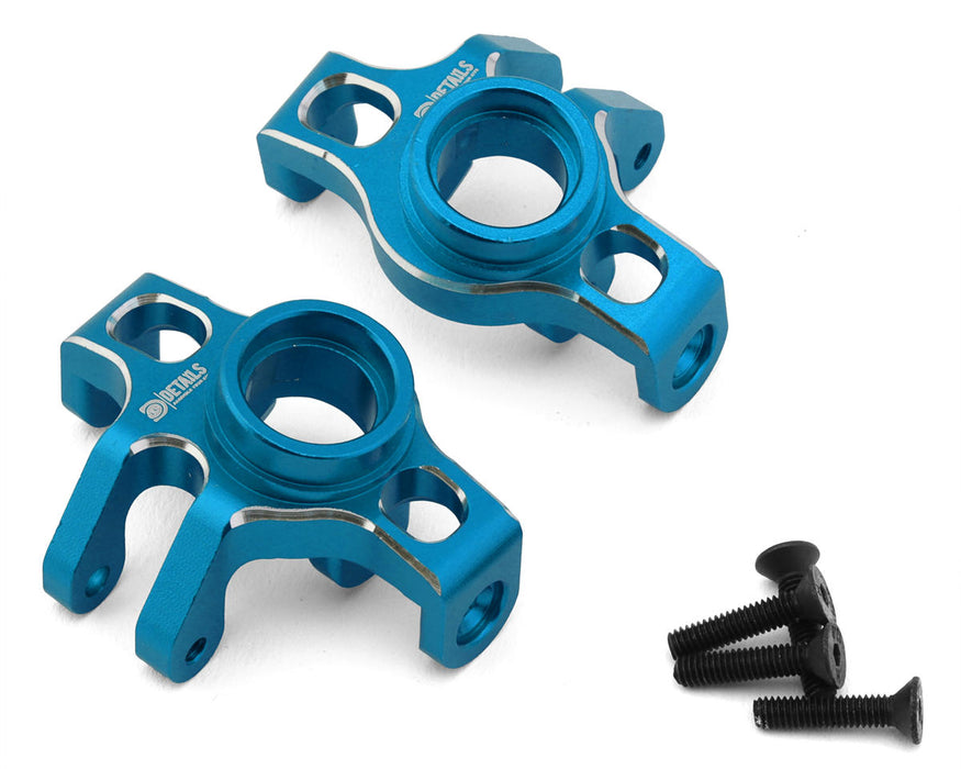 Hobby Details Arrma® Granite™ Grom Aluminum Front Hub/Knuckle Set (Blue)