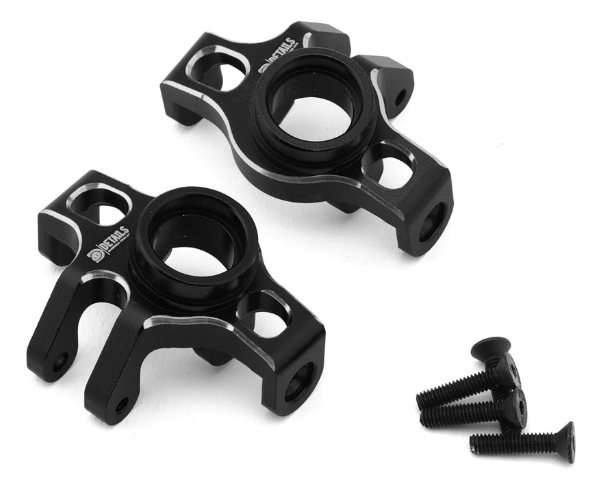 Hobby Details Arrma® Granite™ Grom Aluminum Front Hub/Knuckle Set (Black)