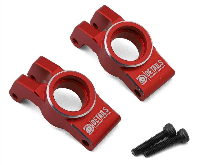 Hobby Details Arrma® Mojave/Granite™ Grom Aluminum Rear Hub (Red) (2)