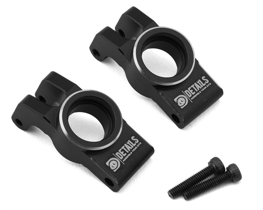 Hobby Details Arrma® Mojave/Granite™ Grom Aluminum Rear Hub (Black) (2)