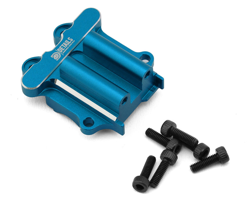 Hobby Details Arrma® Grom Aluminum Rear Gearbox Cover (Blue)