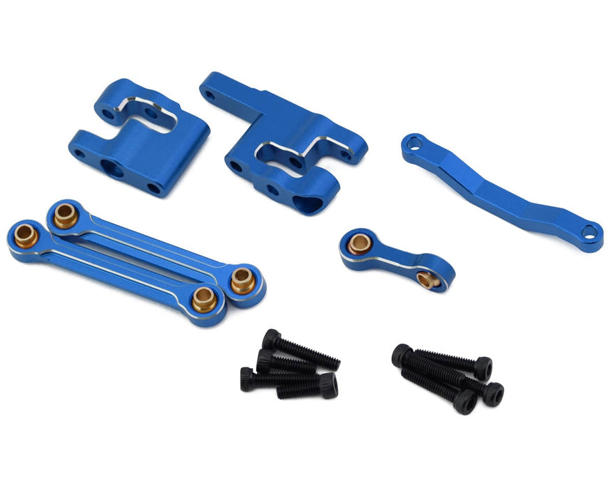 Hobby Details Arrma® Mojave™ Grom Aluminum Steering Bellcrank Set (Blue)