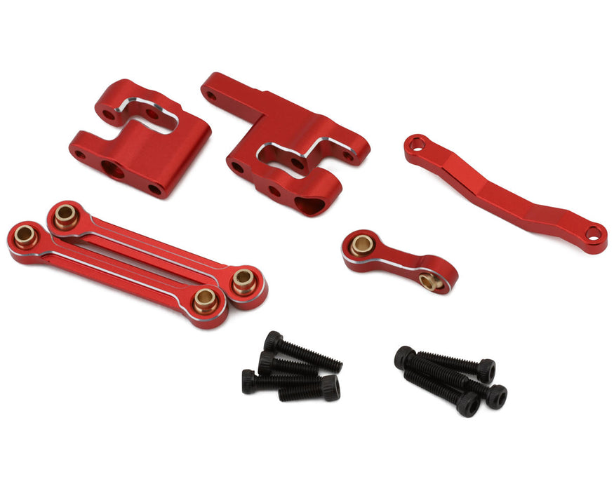 Hobby Details Arrma® Mojave™ Grom Aluminum Steering Bellcrank Set (Red)
