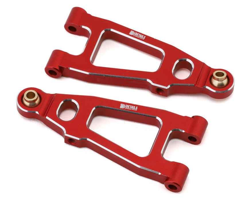Hobby Details Arrma® Mojave™ Grom Aluminum Front Lower Arm Set (Red) (2)