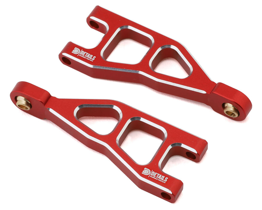 Hobby Details Arrma® Mojave™ Grom Aluminum Rear Upper Arm Set (Red) (2)