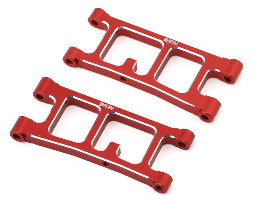 Hobby Details Arrma® Mojave™ Grom Aluminum Rear Lower Arm Set (Red) (2)