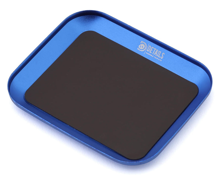 Hobby Details RC Magnetic Screw Tray (105x85mm) (Blue)