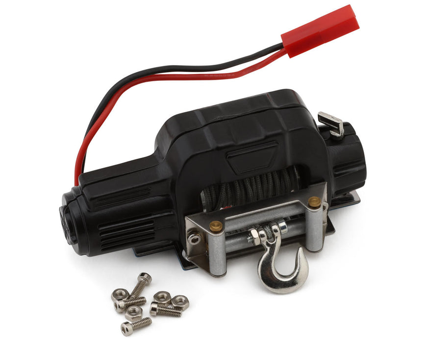 Hobby Details 1/10 Aluminum Rock Crawler Winch (6-11.1V) w/Nylon Winch Wire