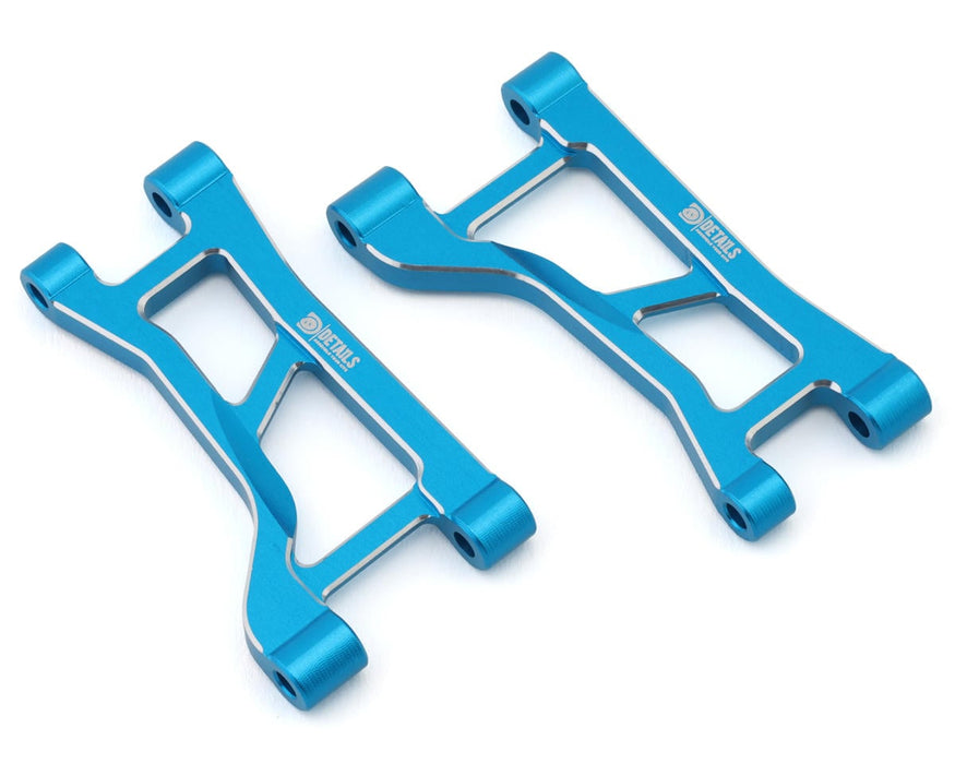 Hobby Details 7075 Aluminum Front Upper Arm Set for Traxxas® Mini Maxx® (Blue)