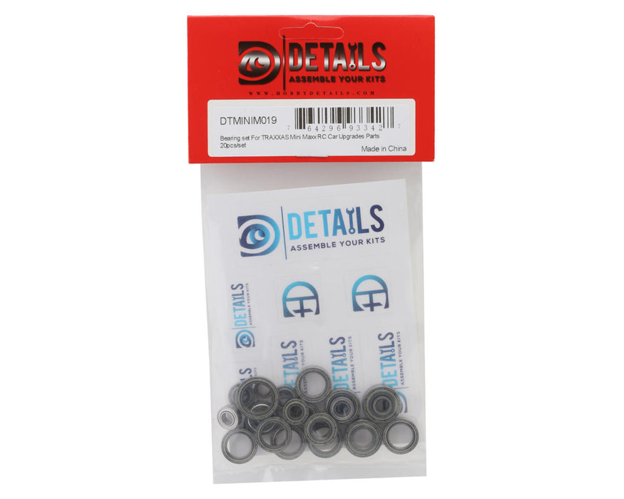 Hobby Details Bearing Set for Traxxas® Mini Maxx® (20)