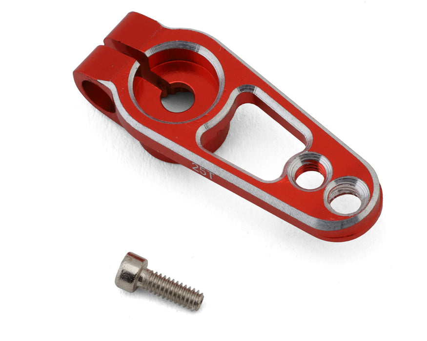 Hobby Details Aluminum Clamping Servo Horn (Red) (25T)