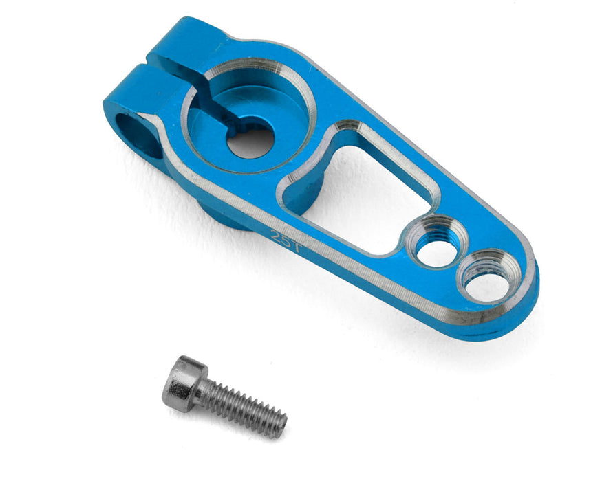 Hobby Details Aluminum Clamping Servo Horn (Blue) (25T)