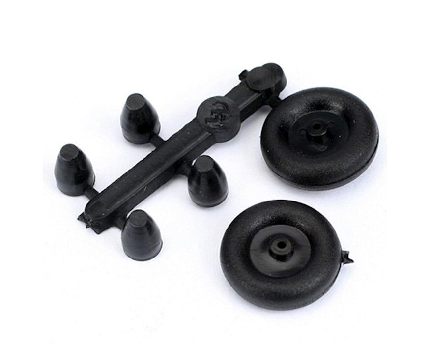 DuBro Micro Tail Wheel with Retainers (2) (1/2")