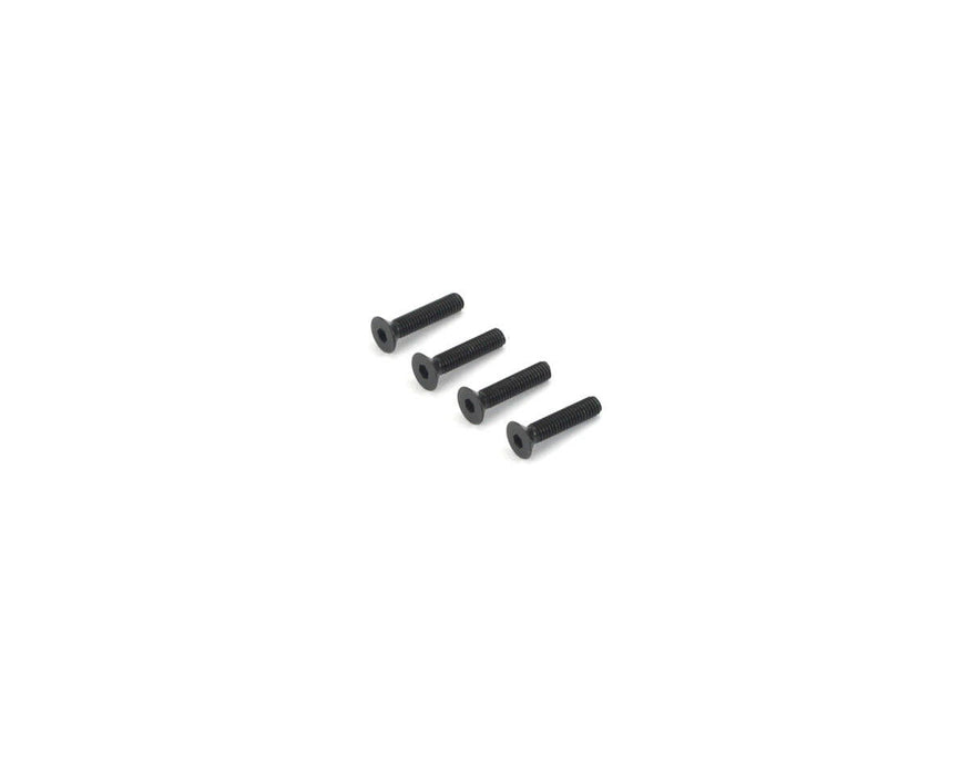 DuBro 3x14mm Flat Head Socket Screws (4)