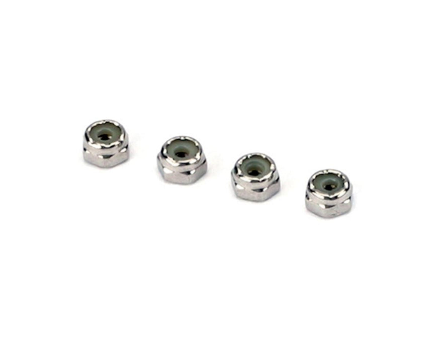 DuBro SS Nylon Lock Nuts,4-40