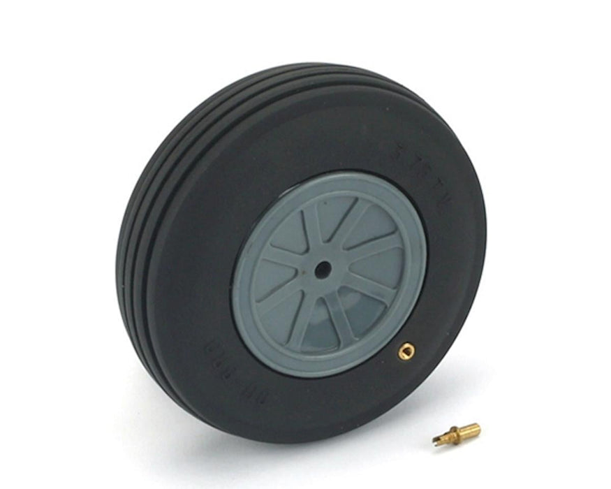 DuBro Treaded Wheel,3-3/4",Large Scale