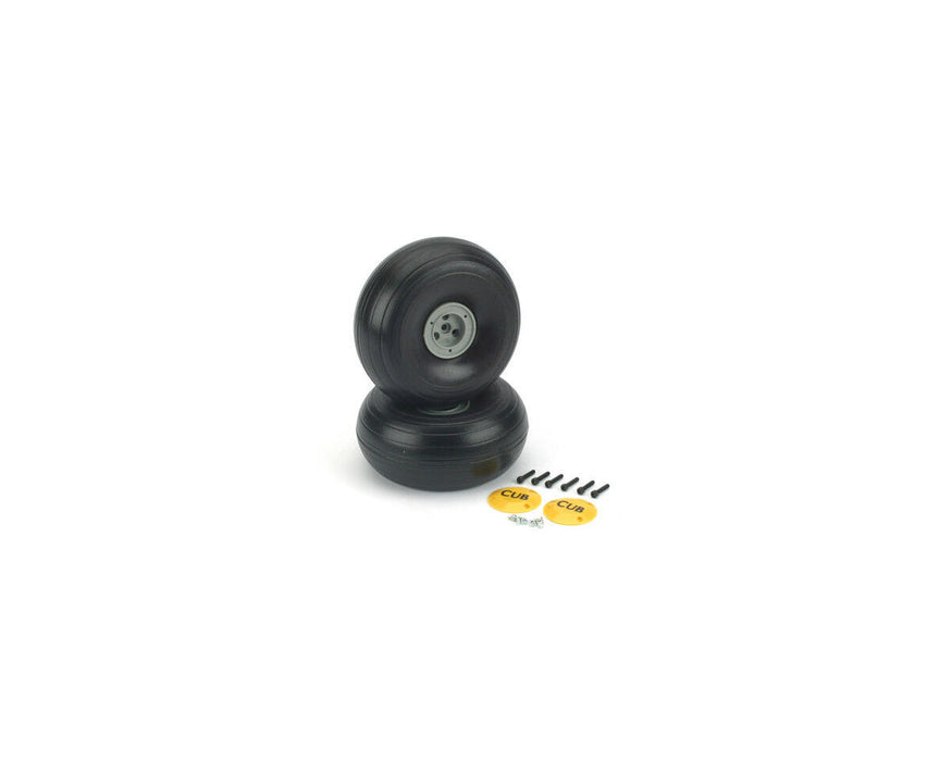 DuBro Teaded Lightweight J3 Cub Wheels 4.25" Lite