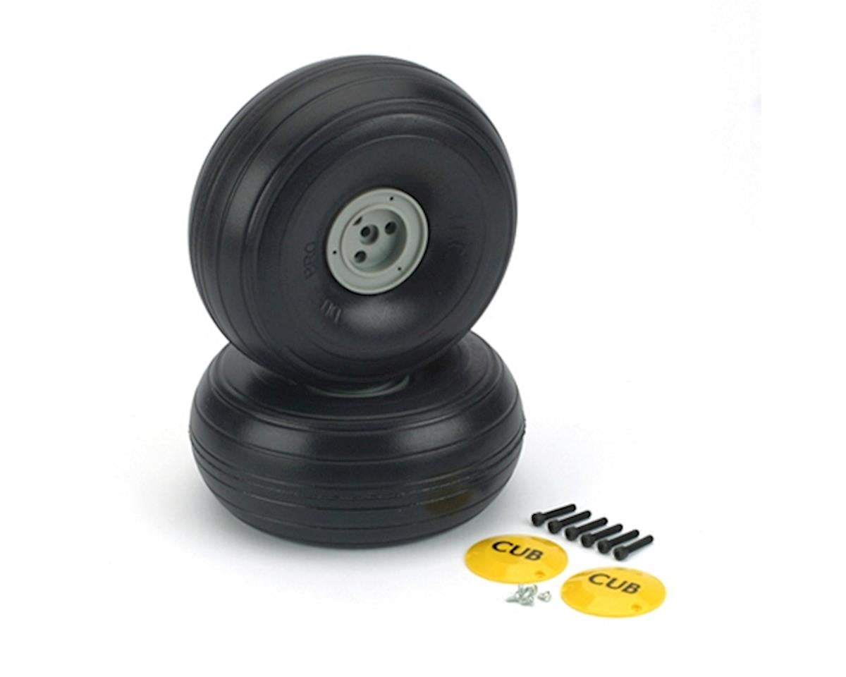 DuBro J3 1/3 Cub Wheels (2), 5-5/8