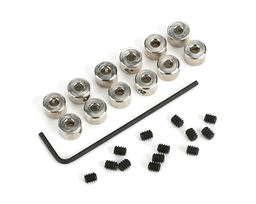 DuBro 3/32" Bulk Dura-Collars (12)