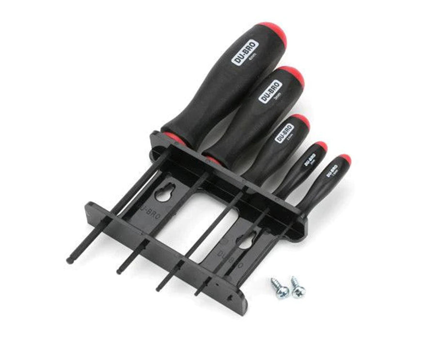 DuBro Metric Ball Driver with Holder (5 pc)
