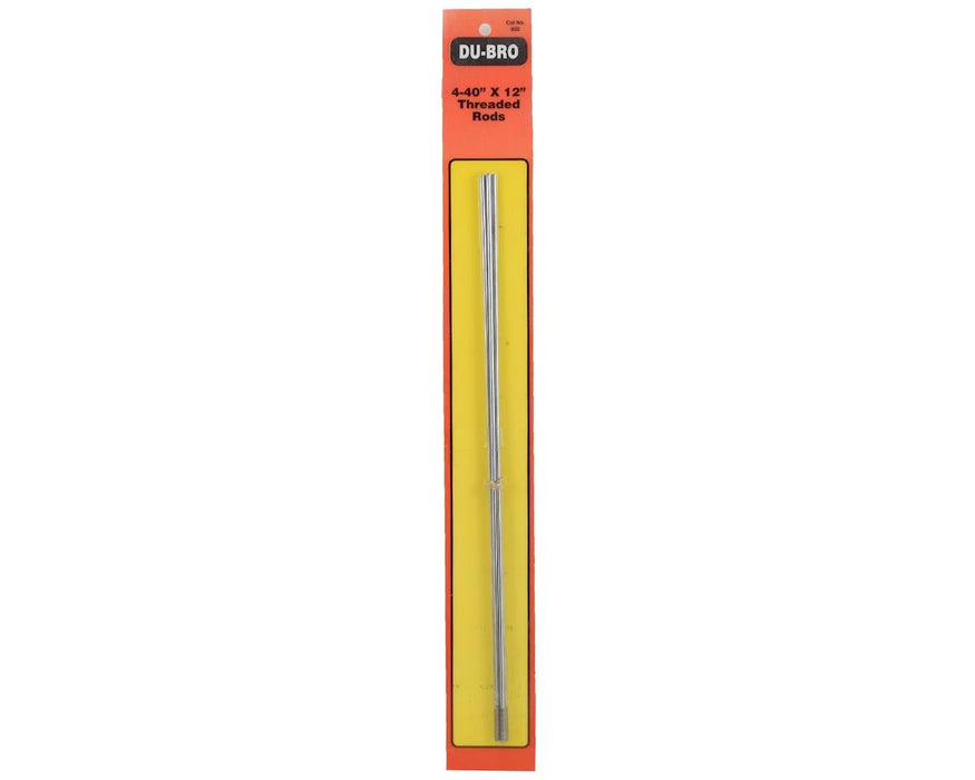 DuBro 4-40x12" Threaded Rods (6)
