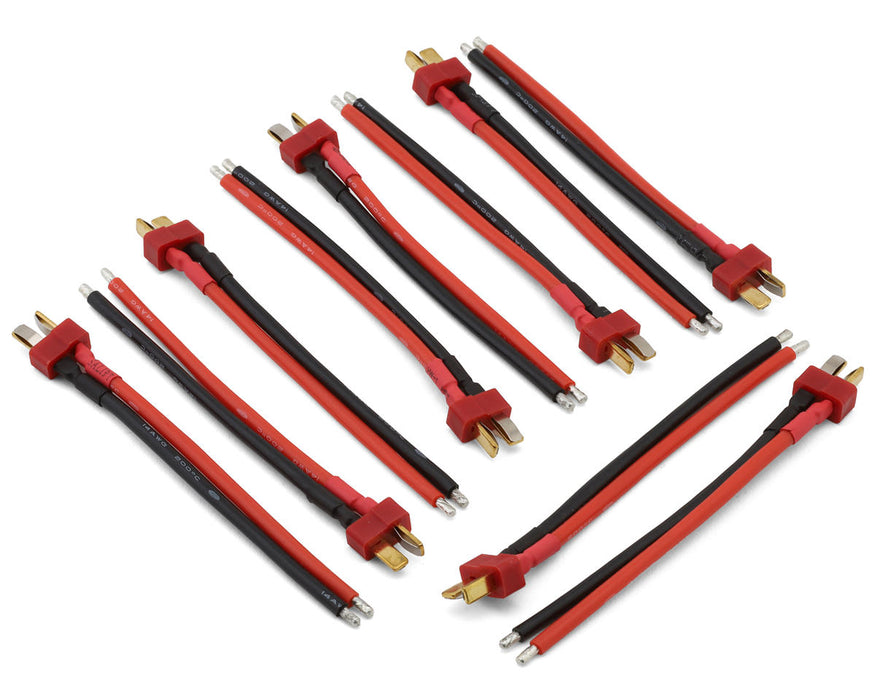 EcoPower Bulk Pack T-Style Pigtails (Male) (10) (14AWG)