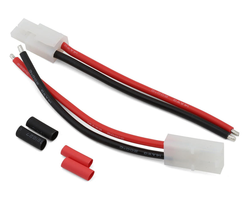 EcoPower Tamiya Pre-Wired Pigtail Connectors (2) (Female/Male)