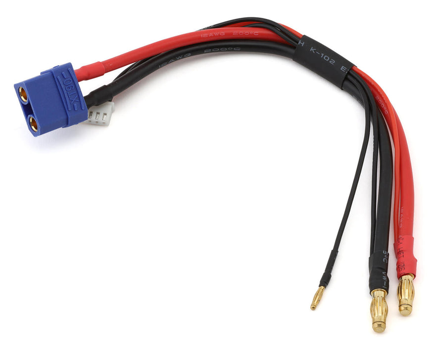 EcoPower 2S Charge/Balance Charge Lead Adapter (5mm Male Bullets to Female XT90)