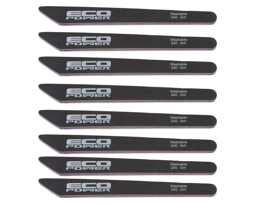 EcoPower Washable Sanding Stick Set (8) (240 Grit)