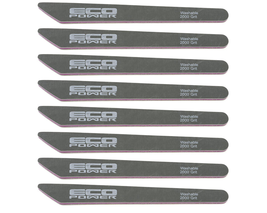 EcoPower Washable Sanding Stick Set (8) (2000 Grit)