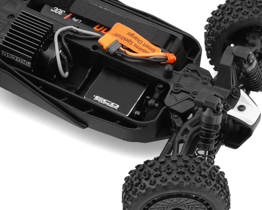 Support ESC/Servo en aluminium usiné CNC EcoPower pour Arrma™ Typhon/Granite/Mojave Grom