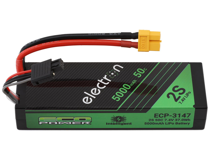 EcoPower "Electron" 2S 50C Intelligent LiPo Battery w/XT60 Connector