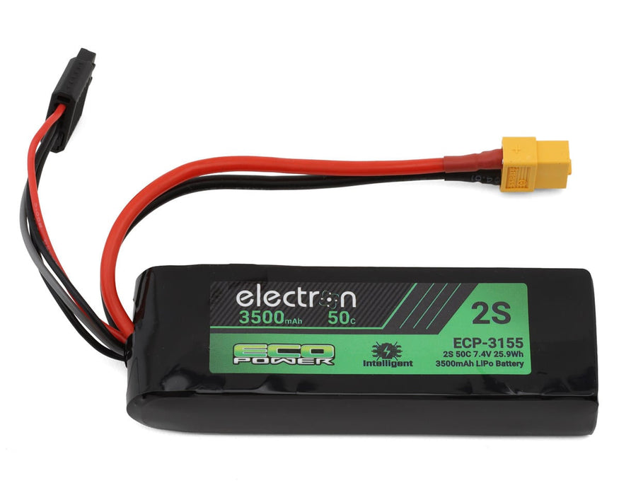 EcoPower "Electron" 2S 50C Intelligent LiPo Battery w/XT60 Connector
