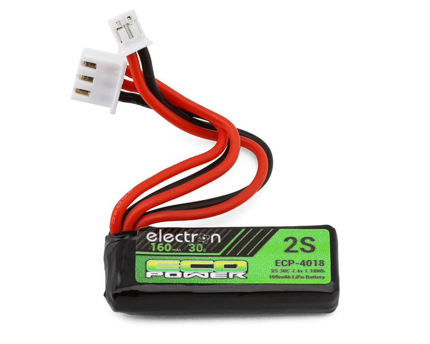 EcoPower "Electron" 2S 30C LiPo Battery Pack (7.4V/160mAh) (Axial® SCX30™)